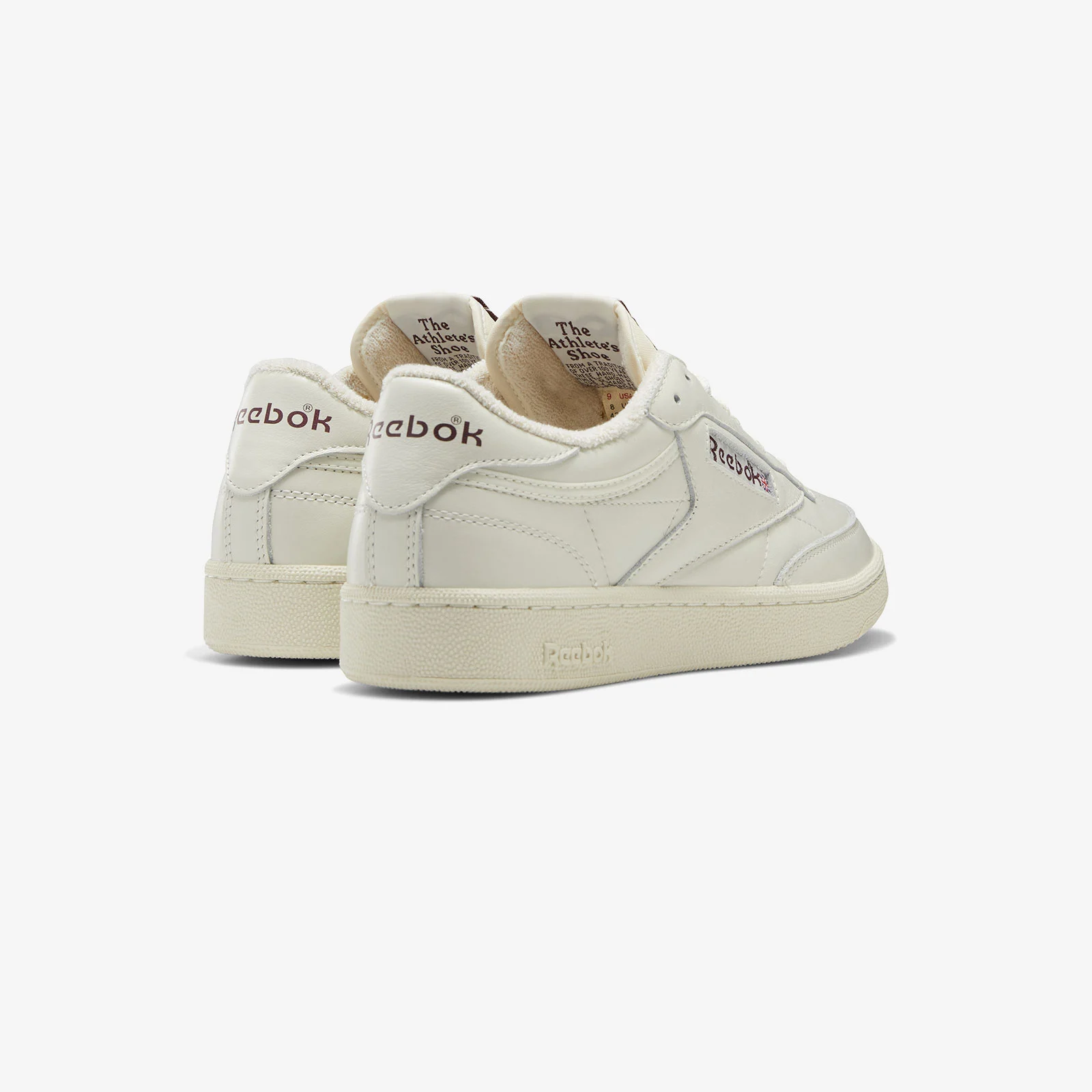 Reebok club c sales 85 off white