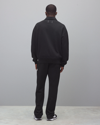 REIGNING CHAMP - BRUSHED FLEECE RELAXED HALF ZIP SWEATSHIRT