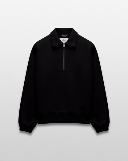 REIGNING CHAMP - BRUSHED FLEECE RELAXED HALF ZIP SWEATSHIRT