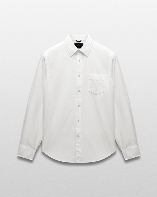 REIGNING CHAMP - COTTON OXFORD WINDSOR STANDARD SHIRT