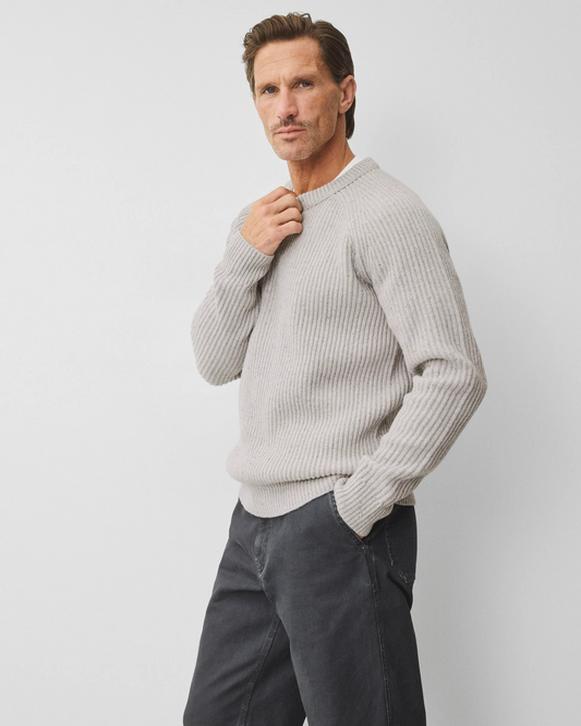 REIGNING CHAMP - MERINO KENNY CREWNECK