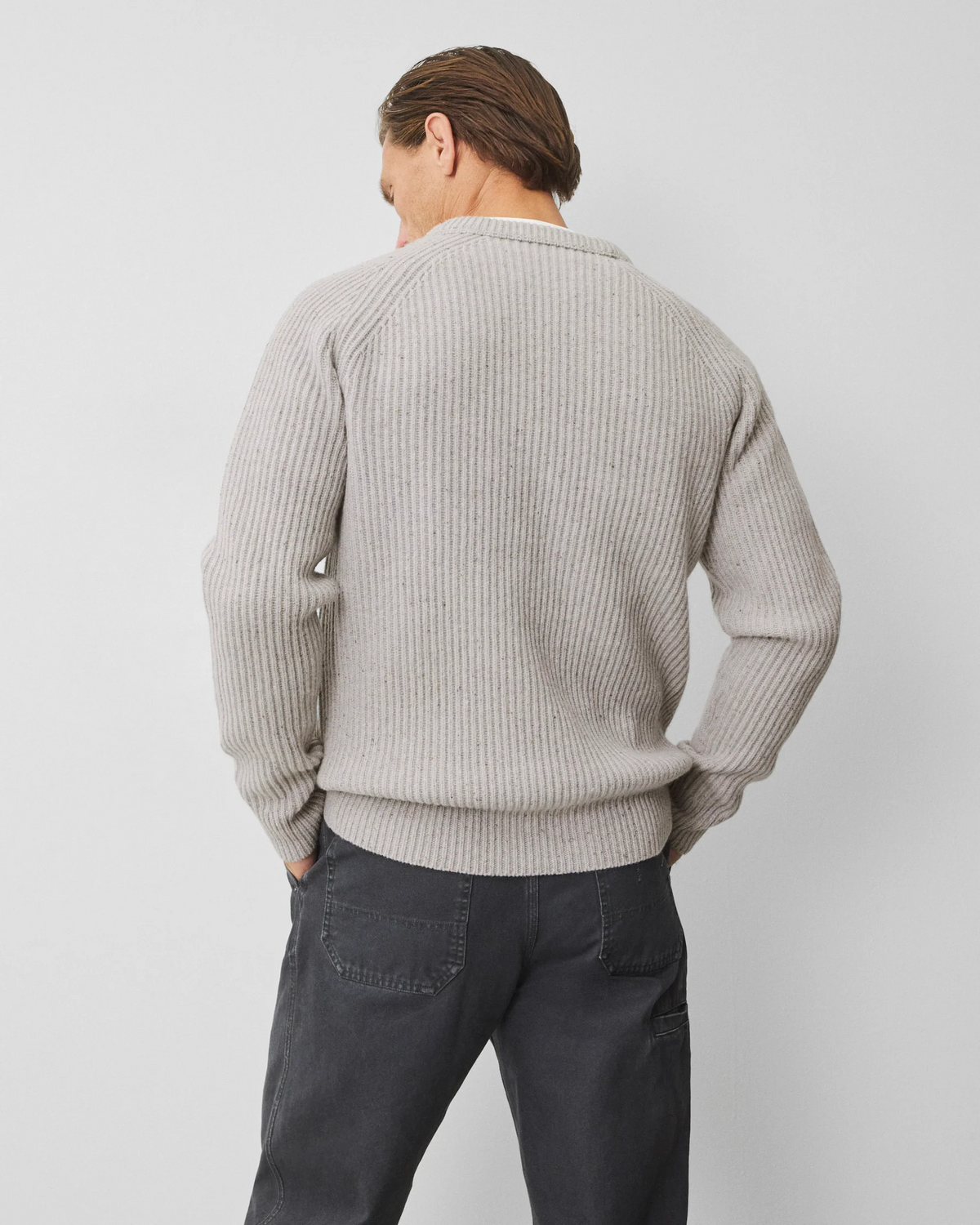 REIGNING CHAMP - MERINO KENNY CREWNECK