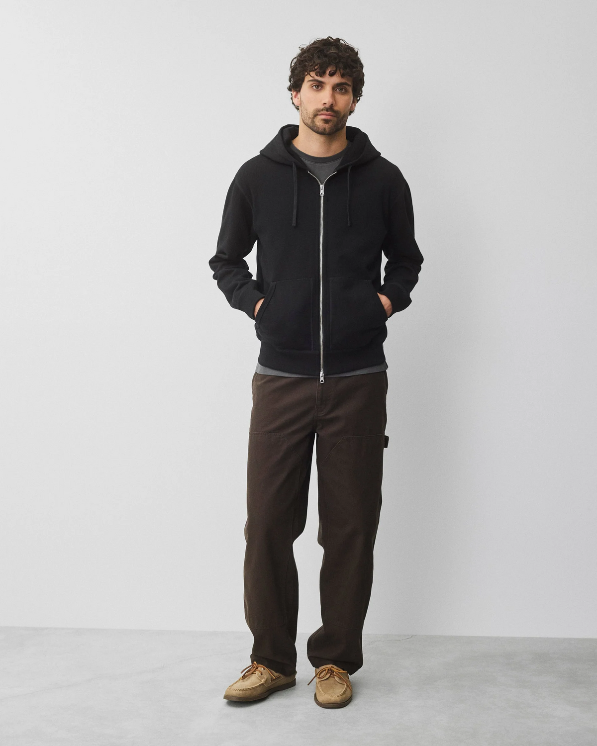 REIGNIG CHAMP - MIDWEIGHT TERRY STANDARD ZIP HOODIE