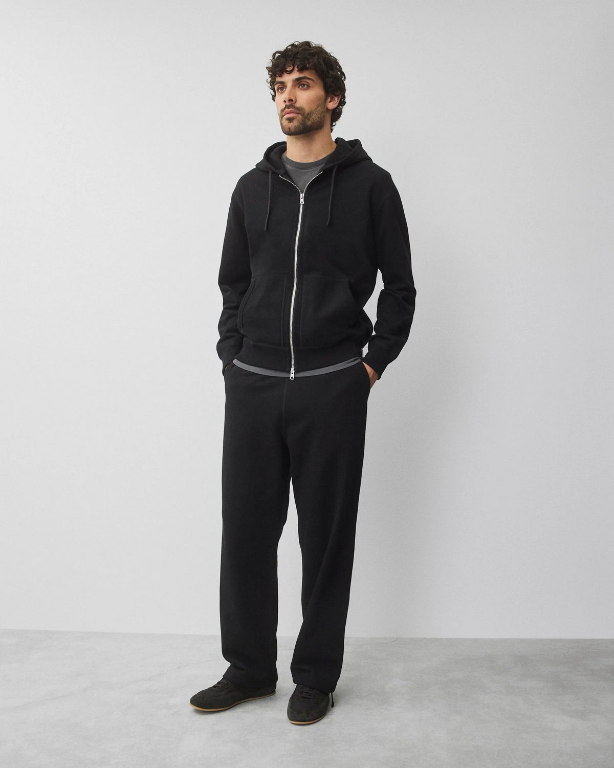 REIGNIG CHAMP - MIDWEIGHT TERRY STANDARD ZIP HOODIE
