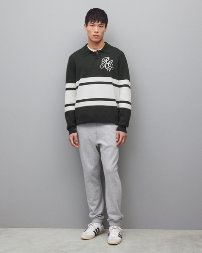 REIGNING CHAMP - SUPIMA DOUBLE KNIT RCAW RUGBY SWEATER