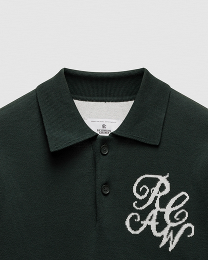 REIGNING CHAMP - SUPIMA DOUBLE KNIT RCAW RUGBY SWEATER