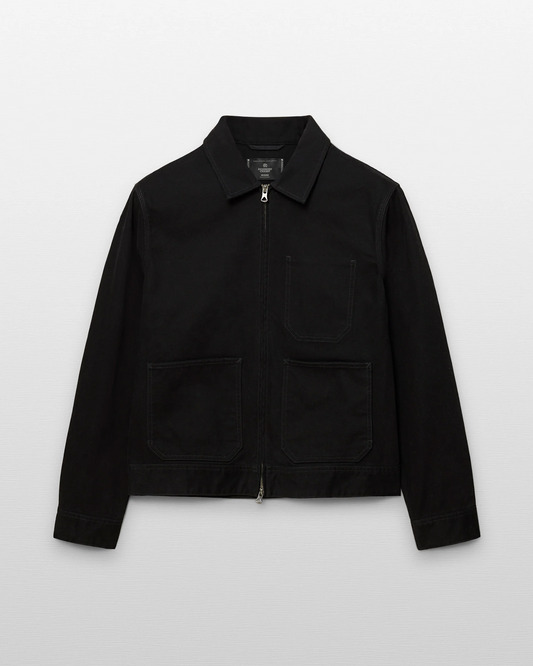 REIGNING CHAMP - COTTON CANVAS GROUNDS JACKET