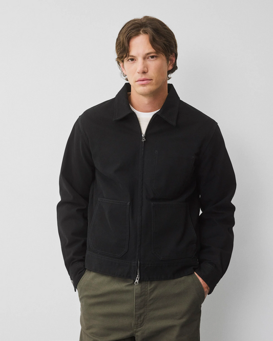 REIGNING CHAMP - COTTON CANVAS GROUNDS JACKET