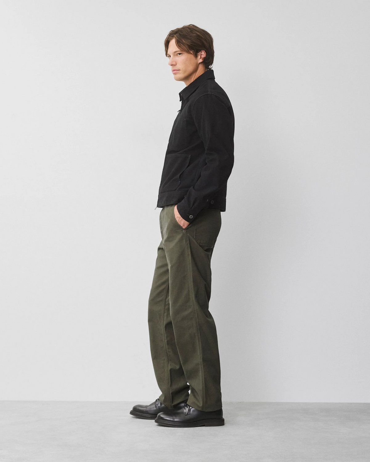REIGNING CHAMP - COTTON CANVAS GROUNDS JACKET