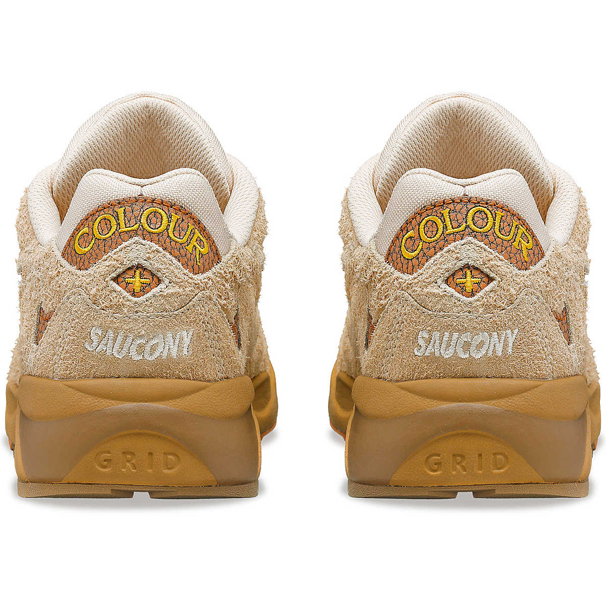 Saucony top grid gold