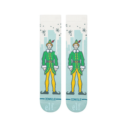 ELF X STANCE - BIG CITY ELF CREW SOCKS