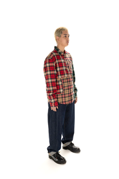 TAIKAN - PATCHWORK L/S SHIRT