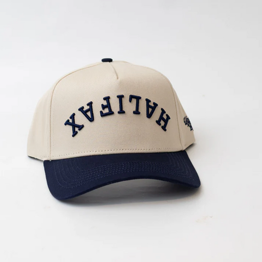 UPSIDE BRAND - PRECURVED HALIFAX SNAPBACK
