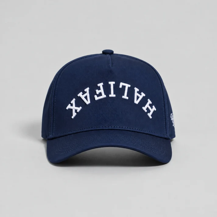 UPSIDE BRAND - PRECURVED HALIFAX SNAPBACK