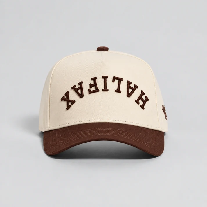 UPSIDE BRAND - PRECURVED HALIFAX SNAPBACK