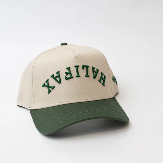 UPSIDE BRAND - PRECURVED HALIFAX SNAPBACK