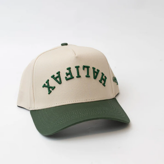 UPSIDE BRAND - PRECURVED HALIFAX SNAPBACK