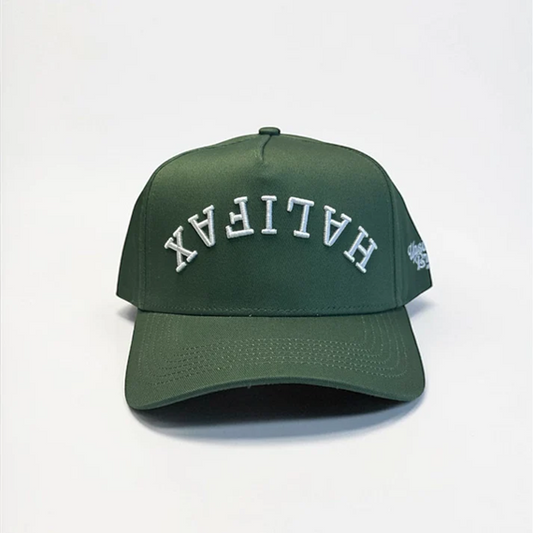 UPSIDE BRAND - PRECURVED HALIFAX SNAPBACK