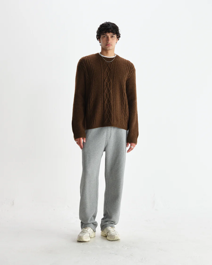 WAX LONDON - HYATT CABLEKNIT SWEATER