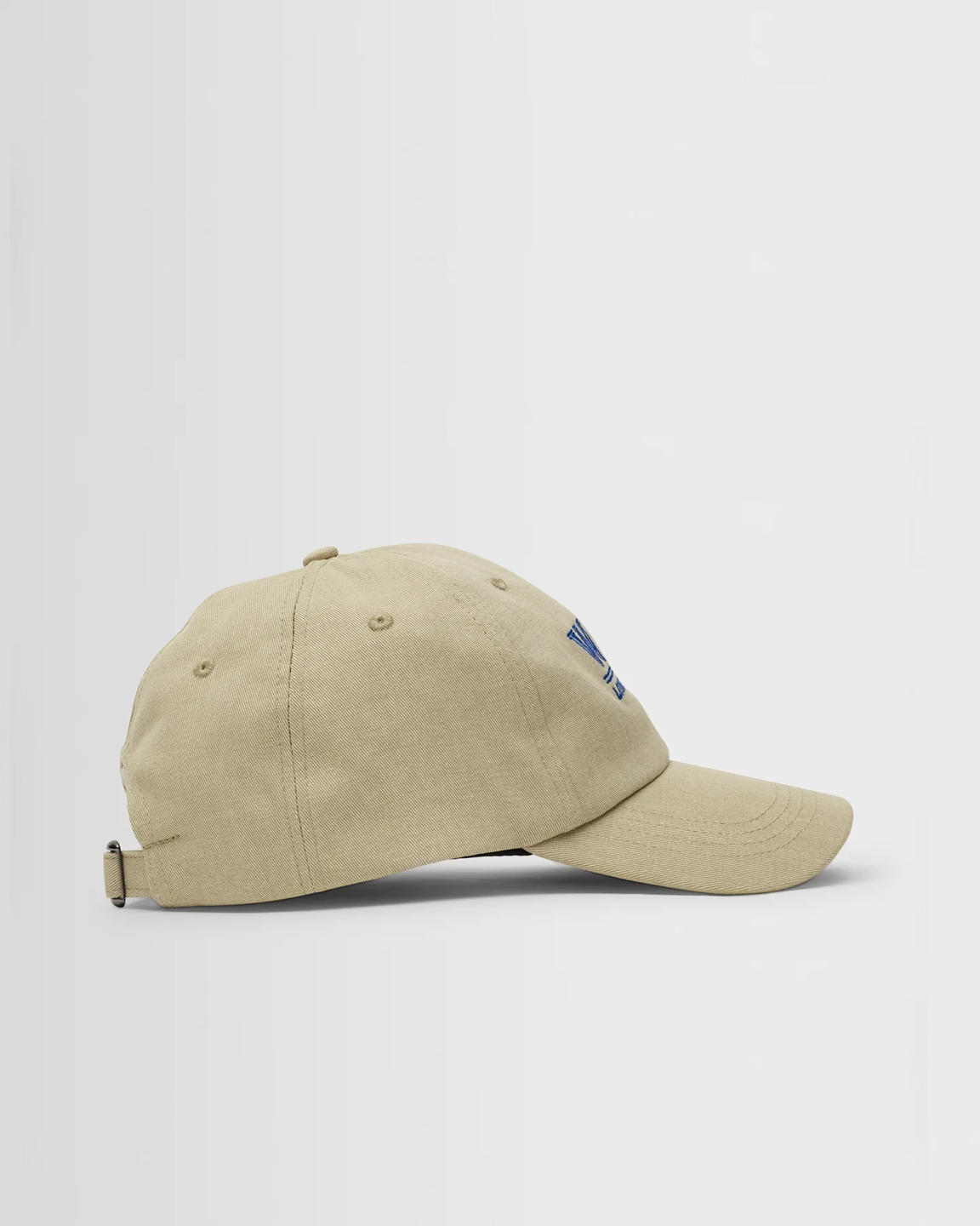 WAX LONDON - SPENCER - LIGHT KHAKI WASH TWILL COTTON SPORTS CAP