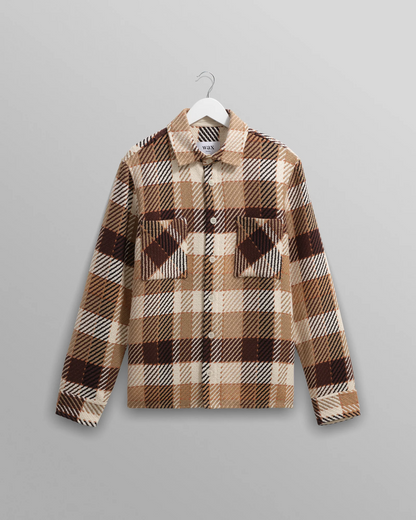WAX LONDON - WHITING OVERSHIRT