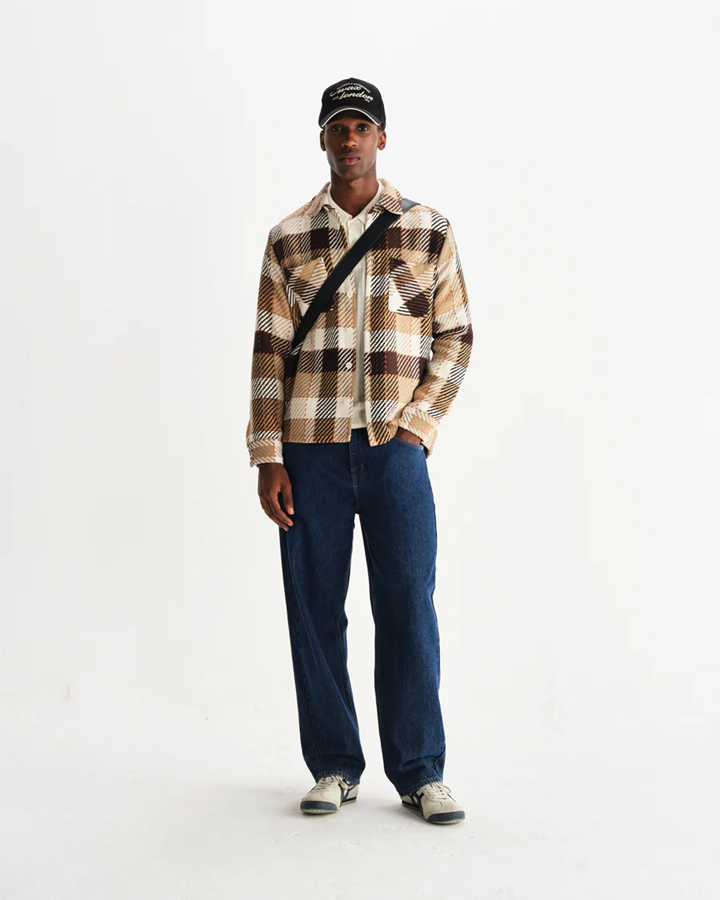 WAX LONDON - WHITING OVERSHIRT