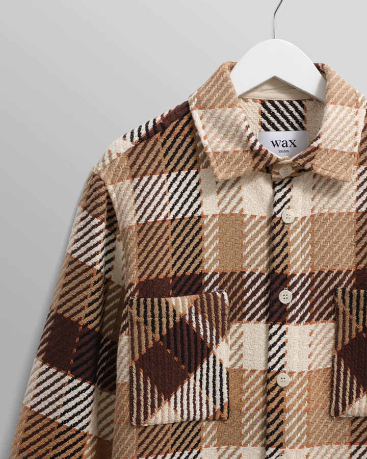 WAX LONDON - WHITING OVERSHIRT
