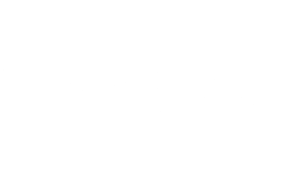 A white logo reading "Saucony"